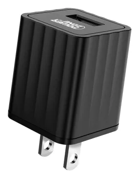 PowerZone KL-50100A USB Wall Charger, Black :CD 1: QUANTITY: 1