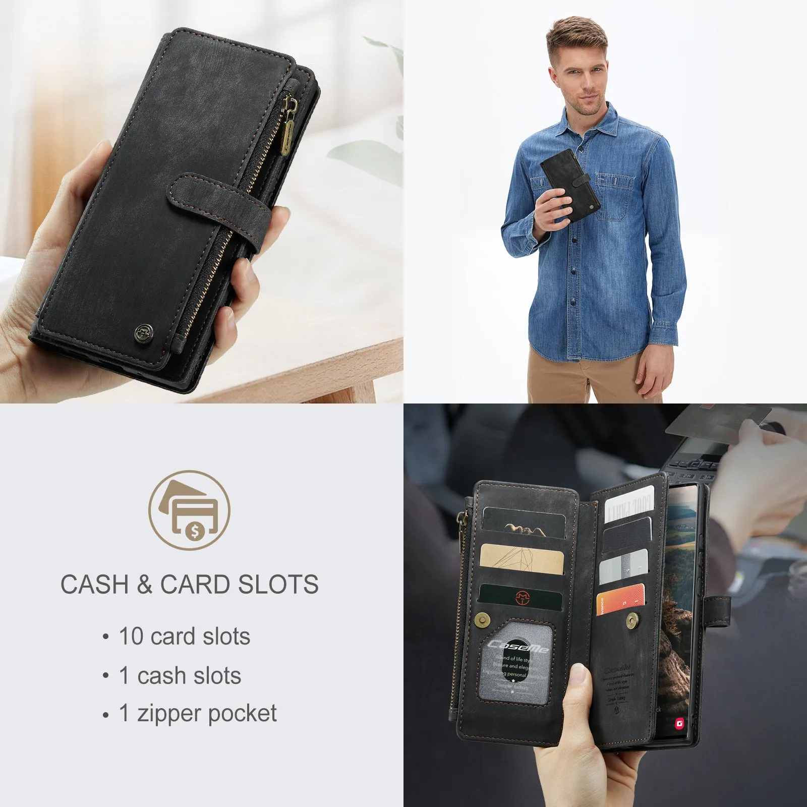 Premium Wallet Case for iPhone