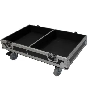 ProX X-TurboSound TBV-123-AN Flight Case for 2 TurboSound TBV-123-AN  Line Array Speakers W-4 inch Casters