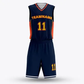 Racer - Customized Sublimated Basketball Set