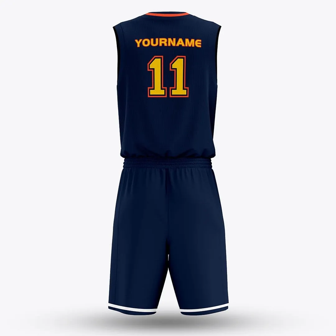 Racer - Customized Sublimated Basketball Set