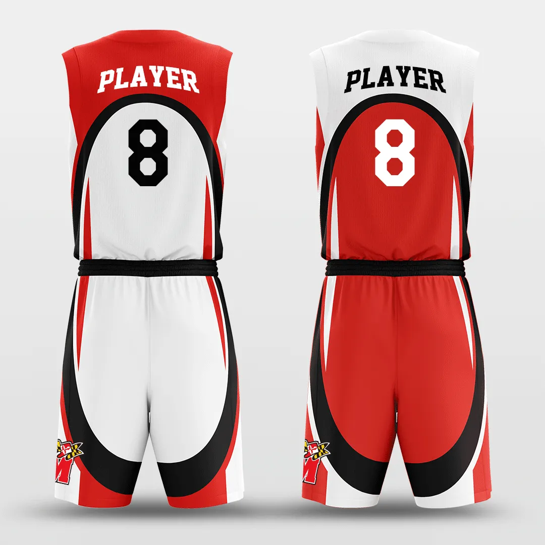 Racing Games - Customized Reversible Sublimated Basketball Set