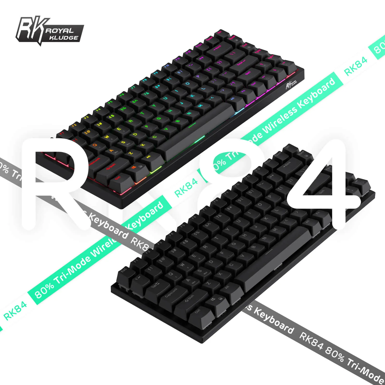 RK84 75% Wireless Mechanical Keyboard (Open-Box)