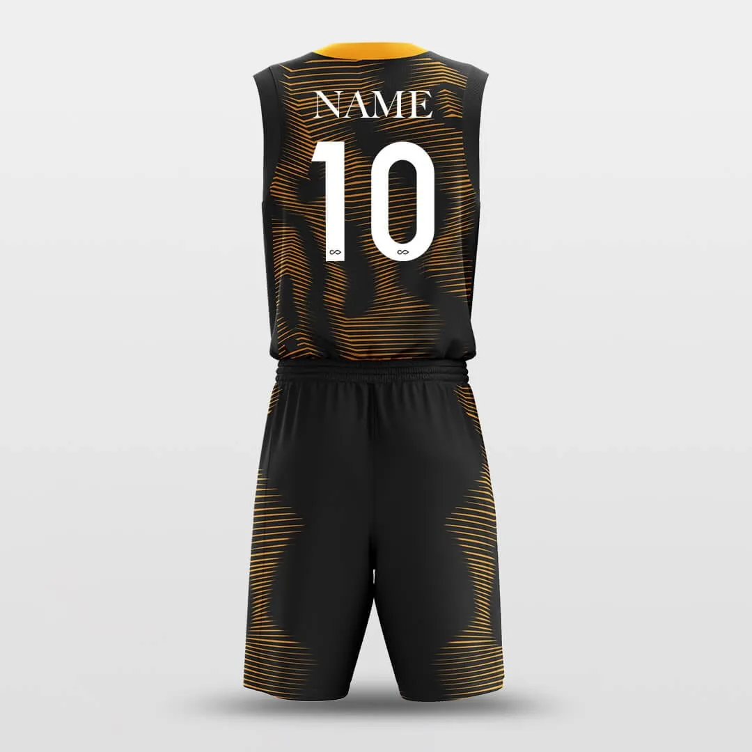 Rock - Custom Sublimated Basketball Jersey Set