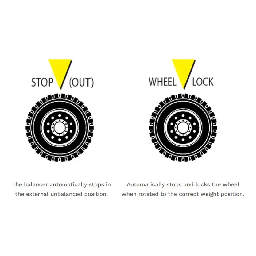 Rotary R540 RTLD Truck 2D Wheel Balancer