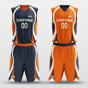 Rush - Customized Kid's Reversible Sublimated Basketball Set