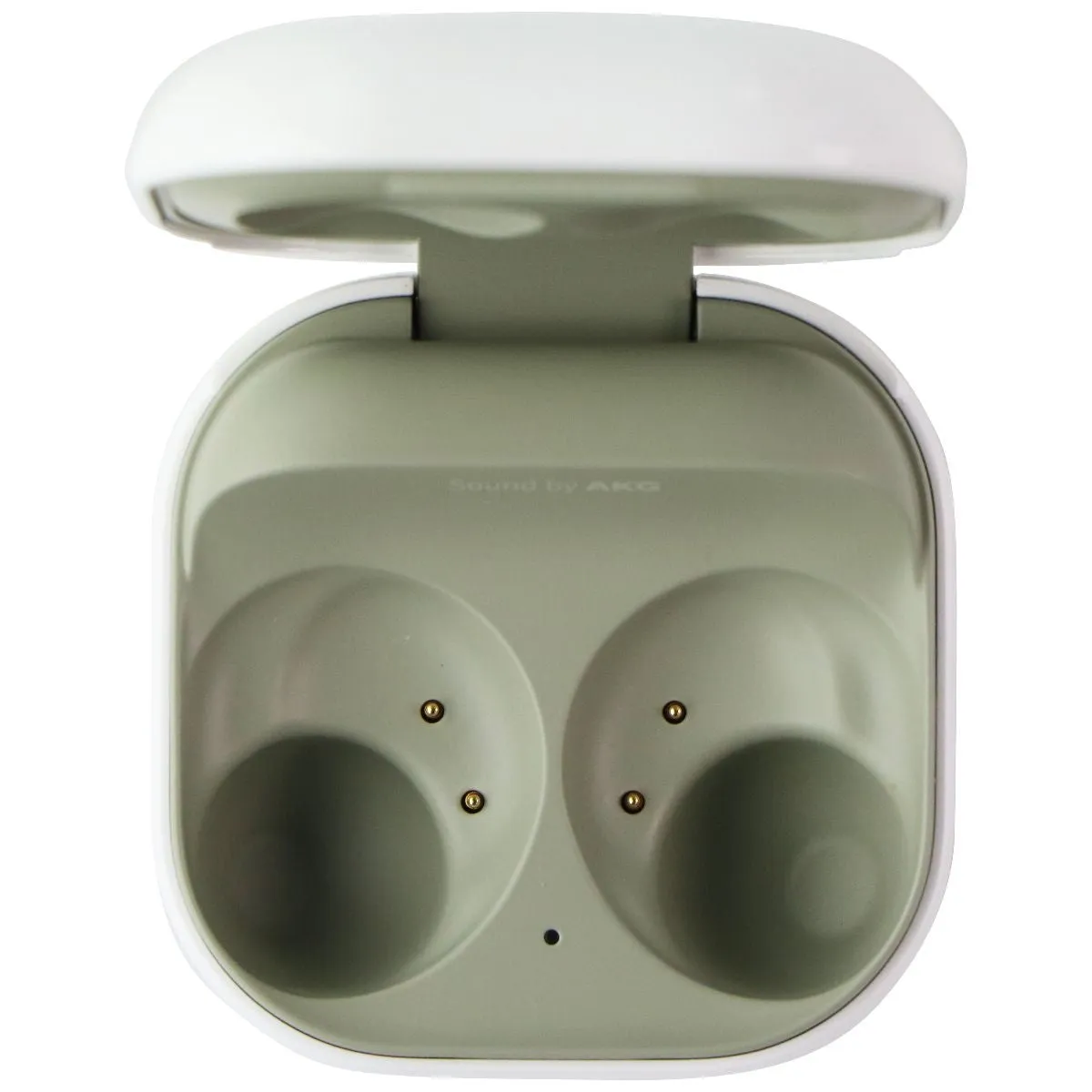 Samsung Charging Cradle Case for Galaxy Buds 2 - White/Olive (EP-QR177)