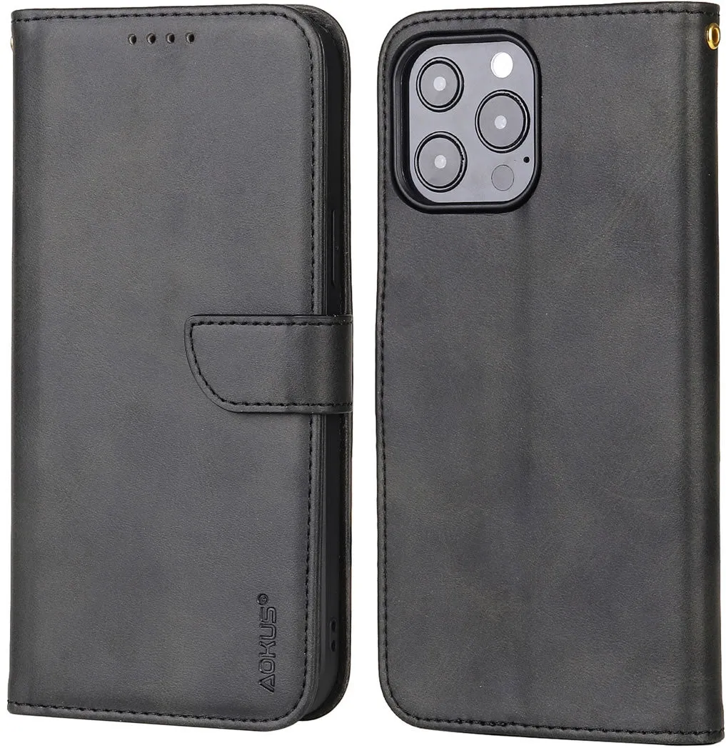 Samsung Galaxy A02s Wallet Case - Black