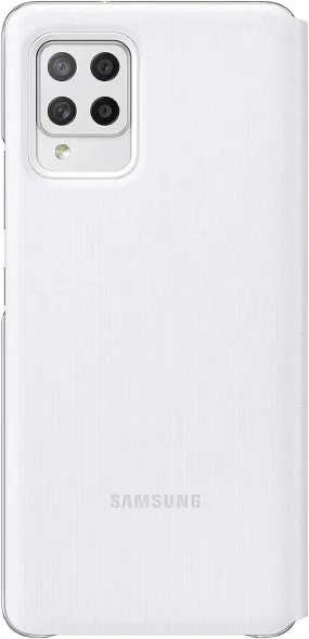 Samsung Galaxy A42 Smart S View Wallet Cover White - EF-EA426PWEGEW