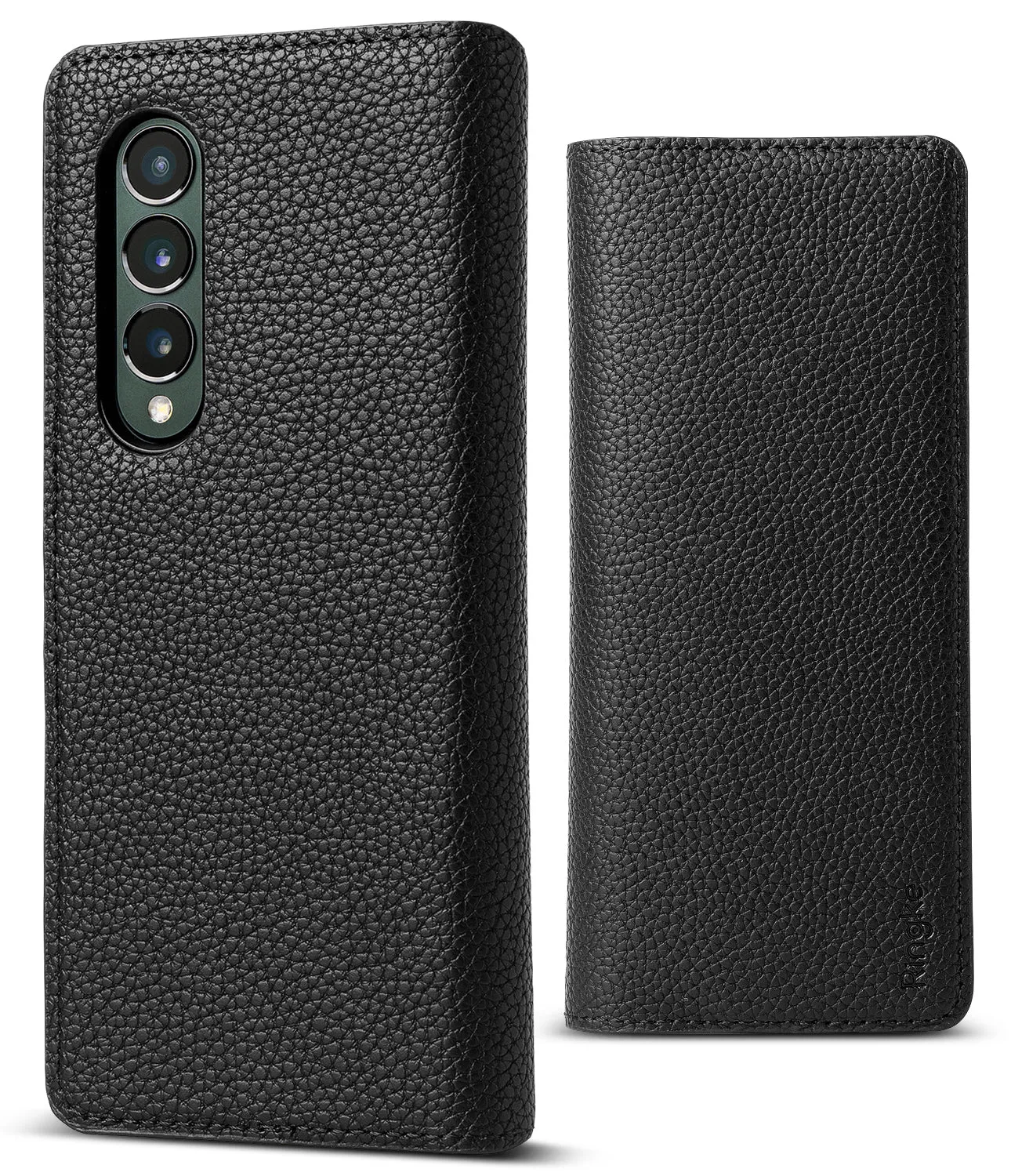 Samsung Galaxy Z Fold 3 Case Cover| Folio Signature Standard| Black