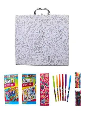 SCENTOS Colour In Mini Case Mega Colouring