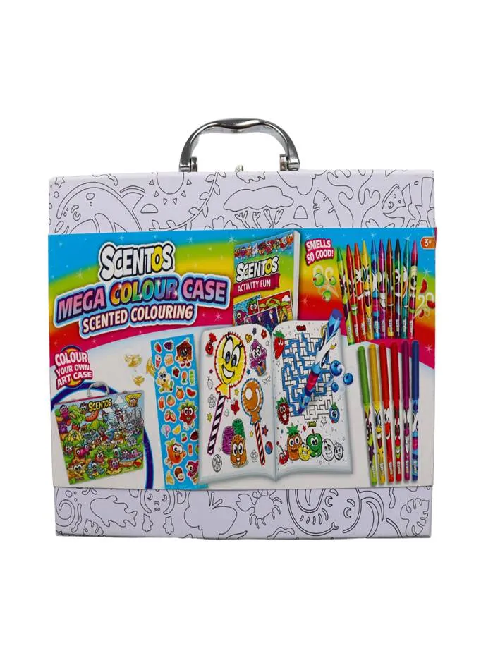 SCENTOS Colour In Mini Case Mega Colouring