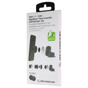 Scosche MagicPlate 2 Pack MagicMount Plates - Black