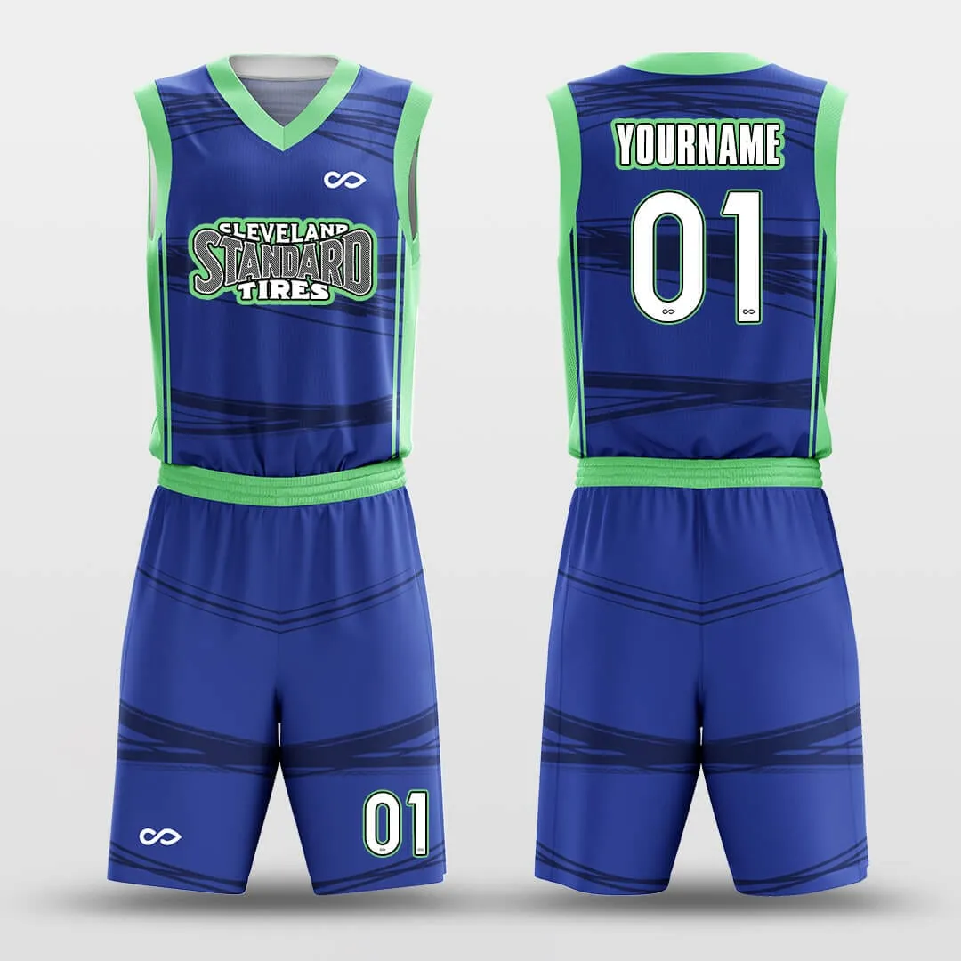 Silk Screen - Customized Basketball Jersey Set Sublimated