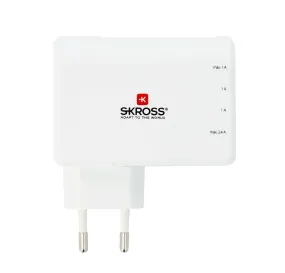 Skross 4-Port USB Charger Europe