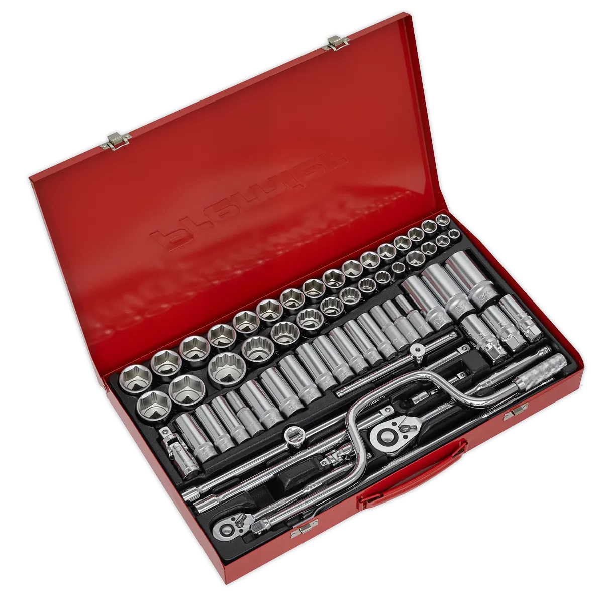 Socket Set 64pc 3/8" & 1/2"Sq Drive 6pt WallDrive¨ - Metric/Imperial