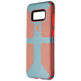 Speck CandyShell Grip Series Case for Samsung Galaxy S8 - Gray/Warning Orange