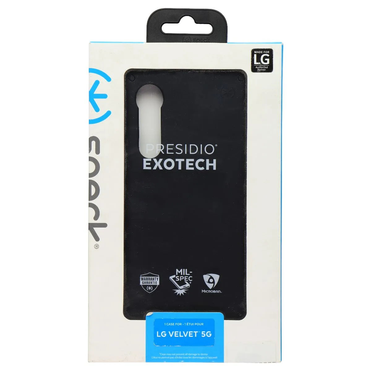 Speck Presidio Exotech Series Case for LG Velvet 5G - Black