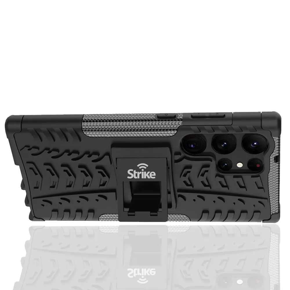 Strike Rugged Case for Samsung Galaxy S23 Ultra (Black)