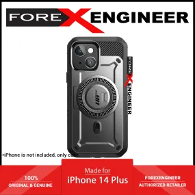 Supcase UB Unicorn Beetle PRO MAG for iPhone 14 Plus - MagSafe Rugged Case with Built-in Screen protector - Gun Metal (Barcode: 843439119666 )