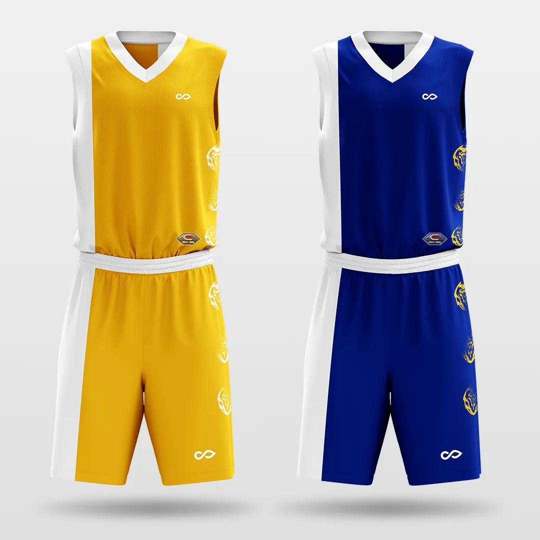 Tai Chi - Customized Reversible Sublimated Basketball Set