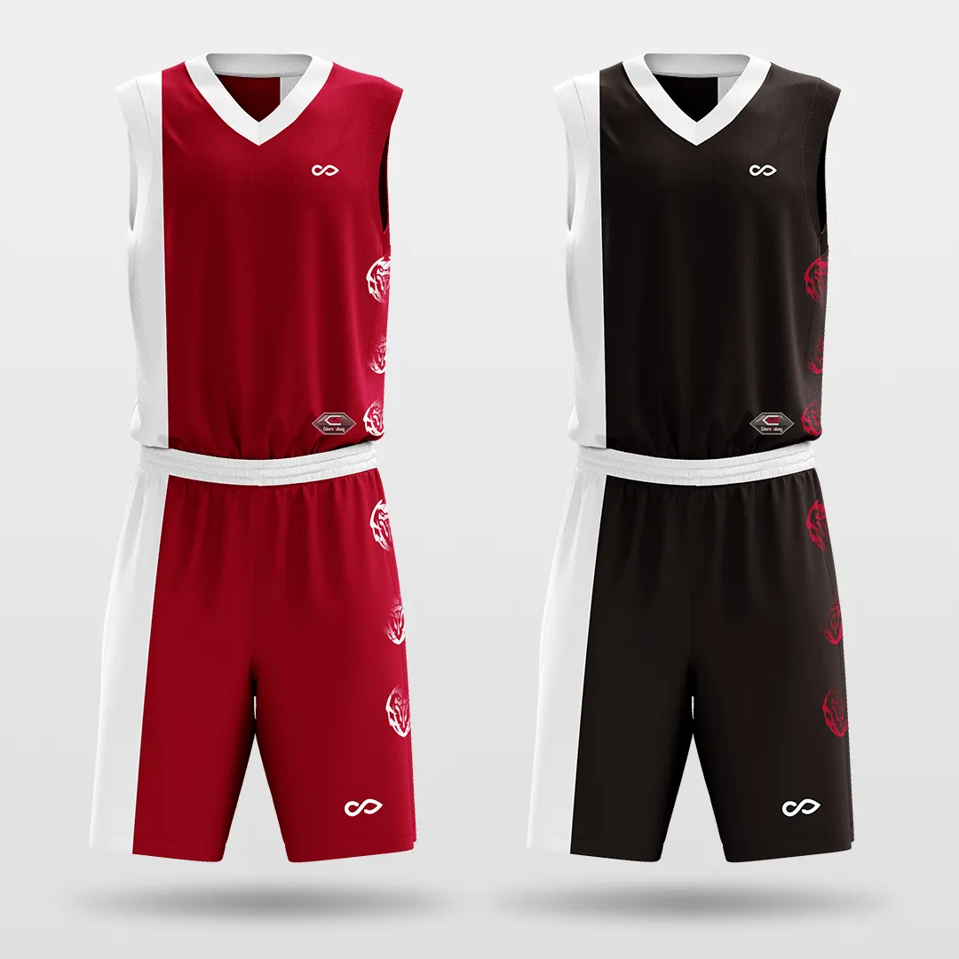 Tai Chi - Customized Reversible Sublimated Basketball Set