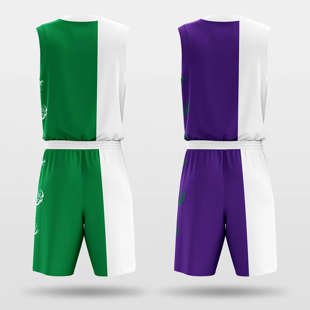 Tai Chi - Customized Reversible Sublimated Basketball Set