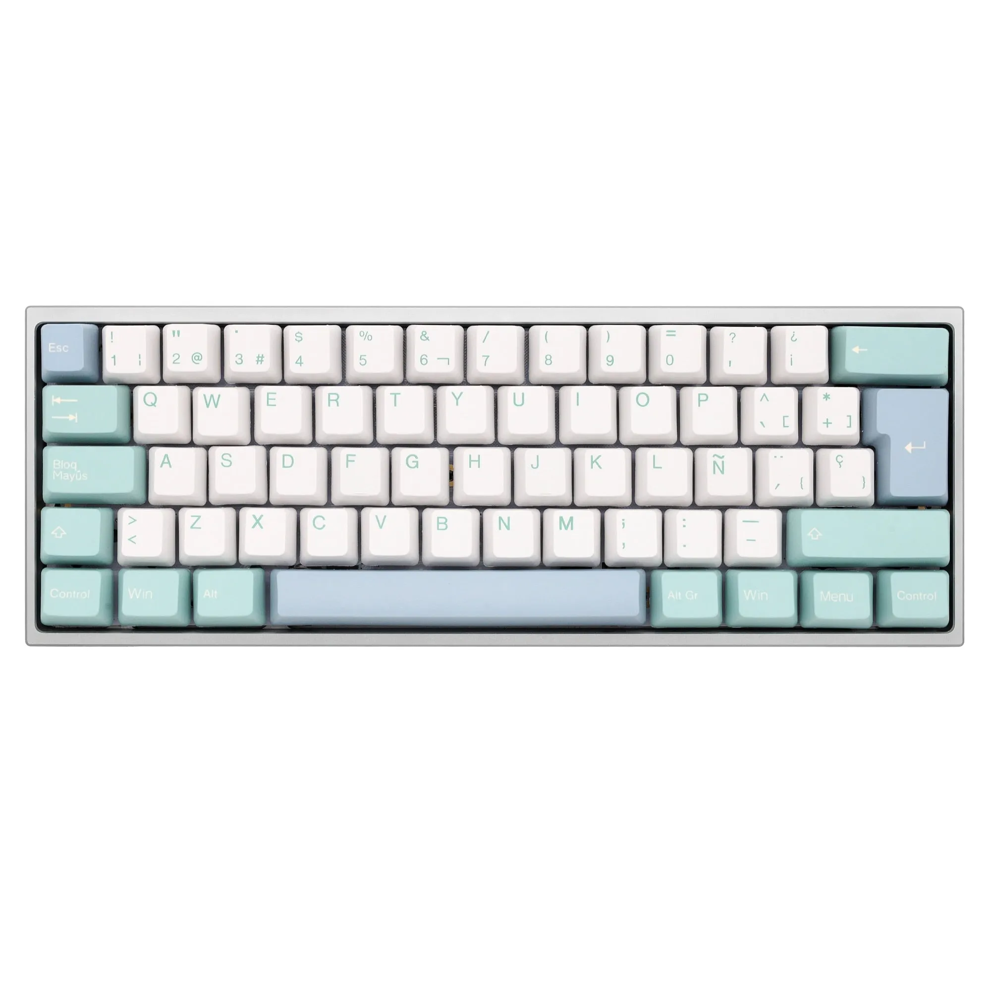 Taihao Hygge Spanish ES PBT double shot keycaps for diy gaming mechanical keyboard OEM Profile for XD64 BM60 BM68 BM80 BM65 BM68