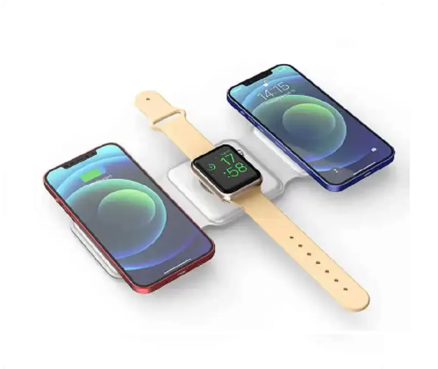 Three-in-one magnetic Wireless Charger