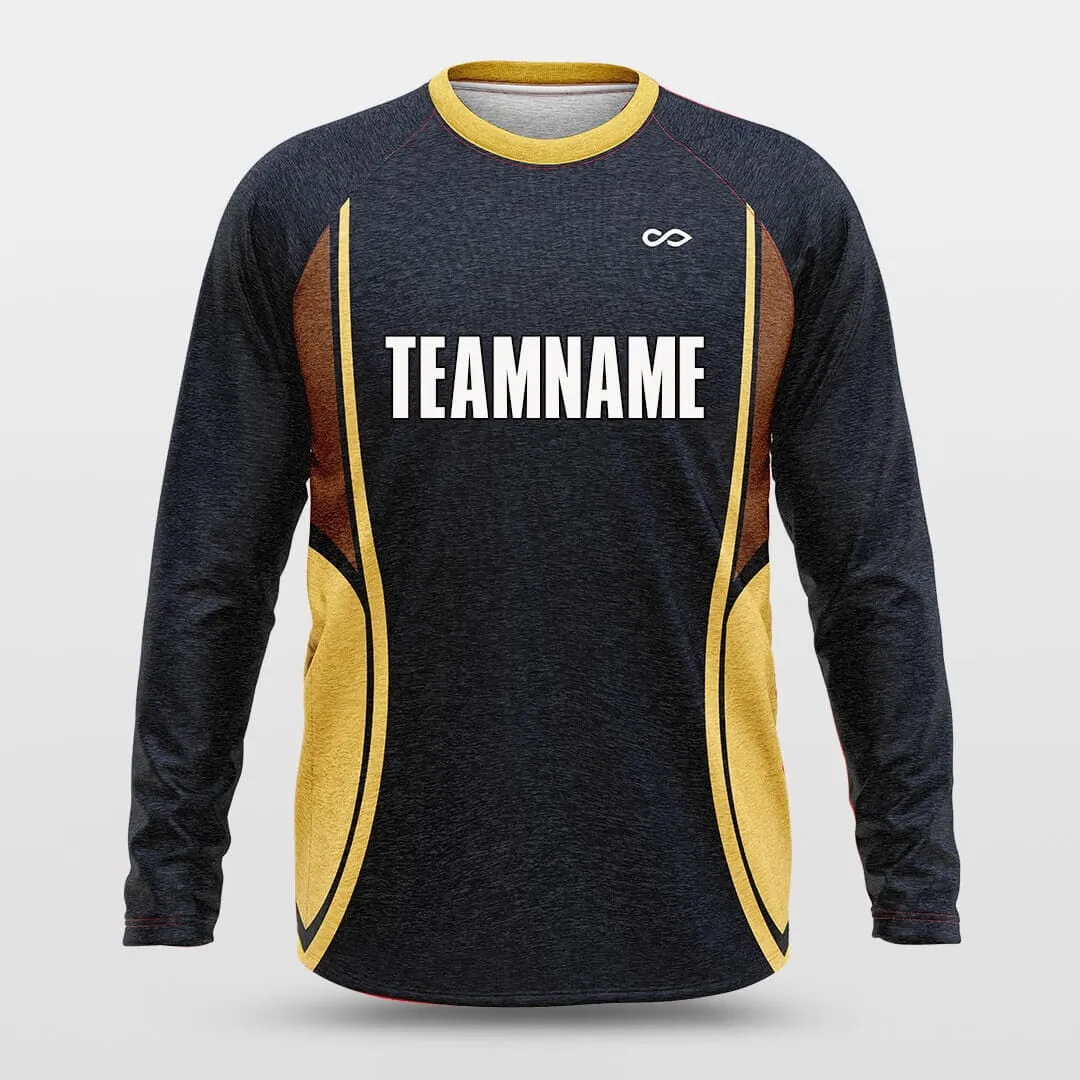 Titan Blue - Customized Baggy Long Sleeve Shooting Jersey