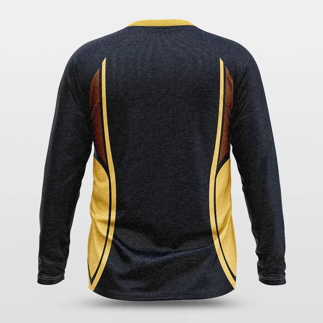 Titan Blue - Customized Baggy Long Sleeve Shooting Jersey