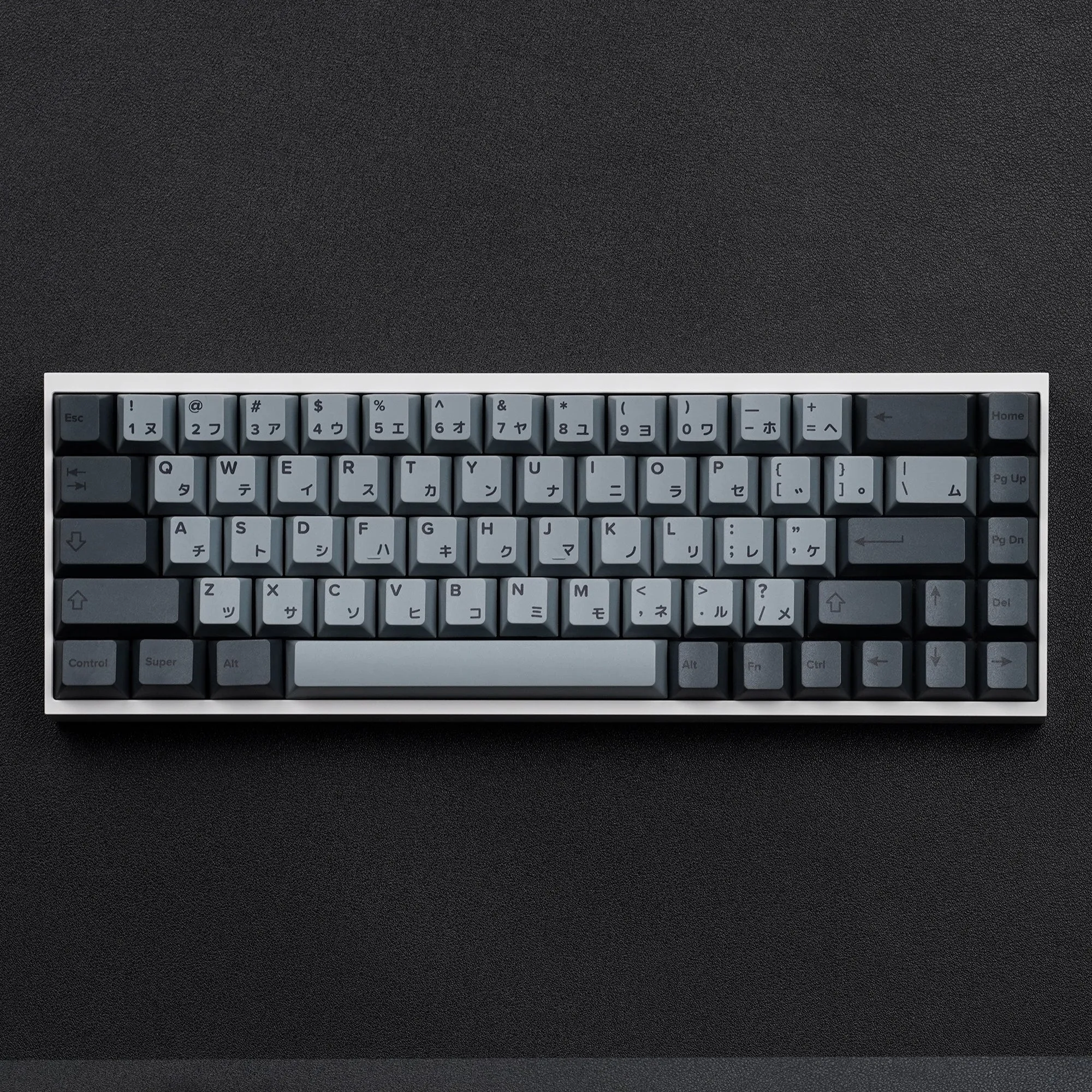 Tofu65 Mechanical Keyboard With Cement Grey Japanese PBT Keycaps