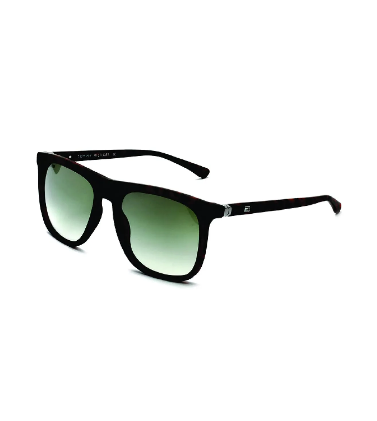 Tommy Hilfiger Men's Green Wayfarer Sunglasses