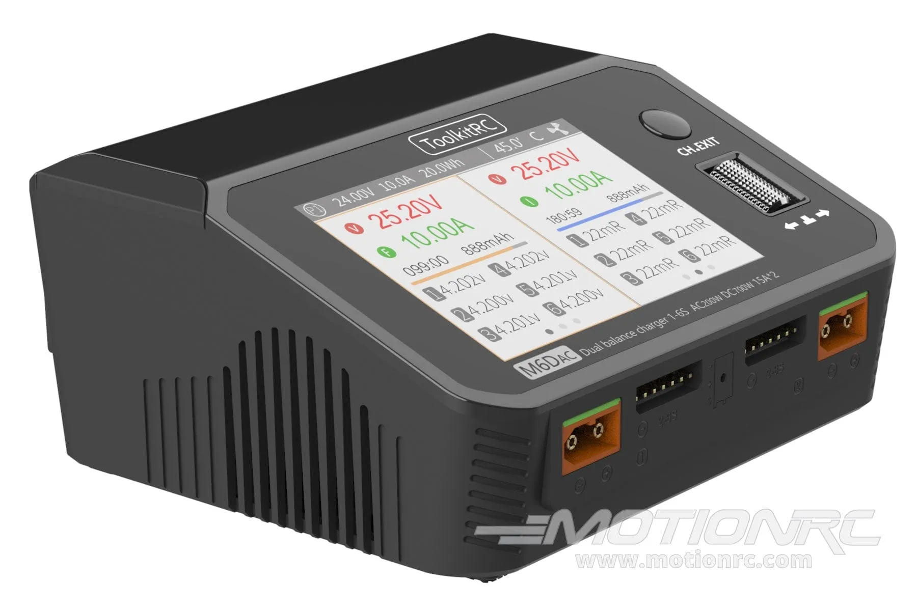 ToolkitRC M6DAC 700W 6 Cell (6S) Dual Port LiPo AC/DC Battery Charger