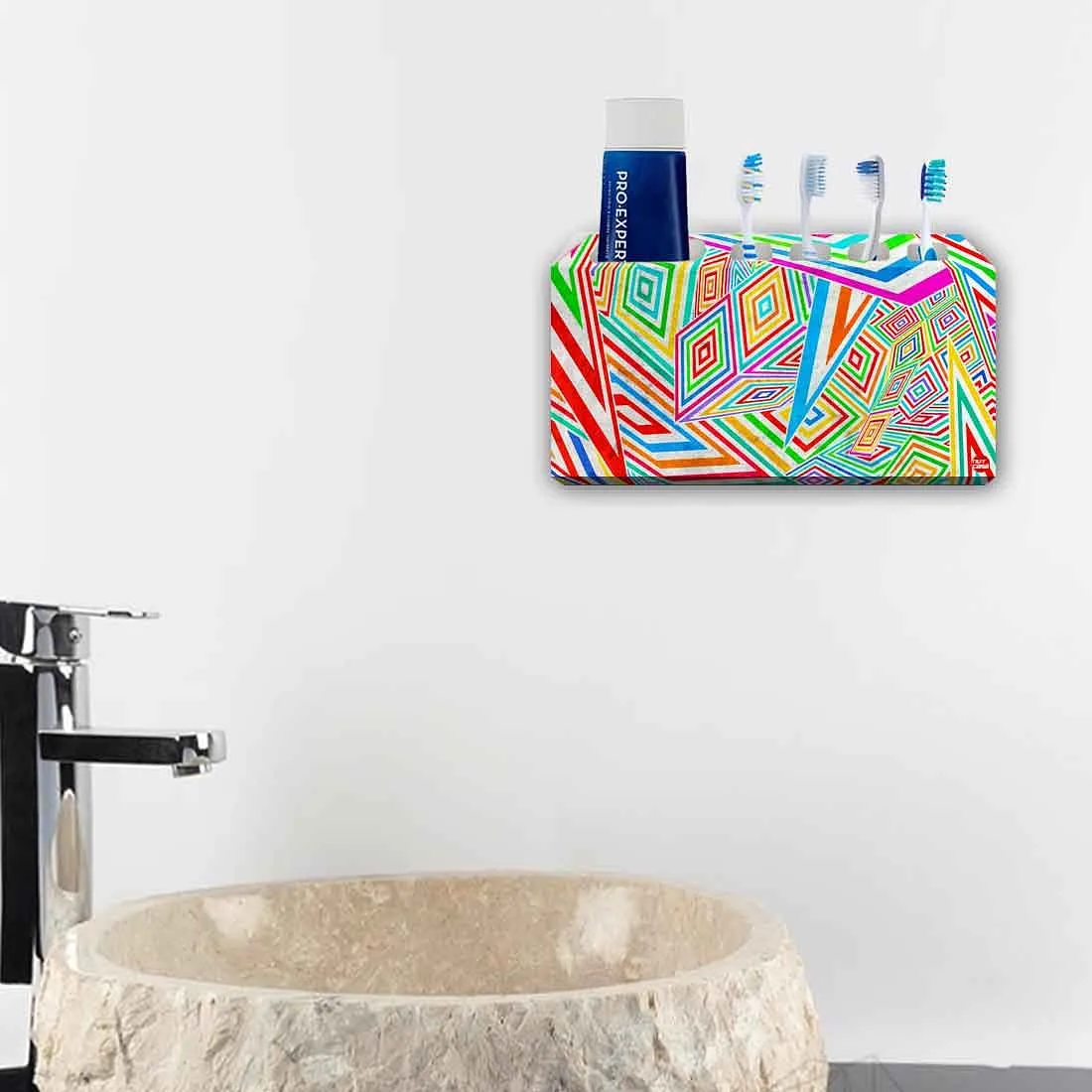 Toothbrush Holder Wall Mounted -Kaleidoscope