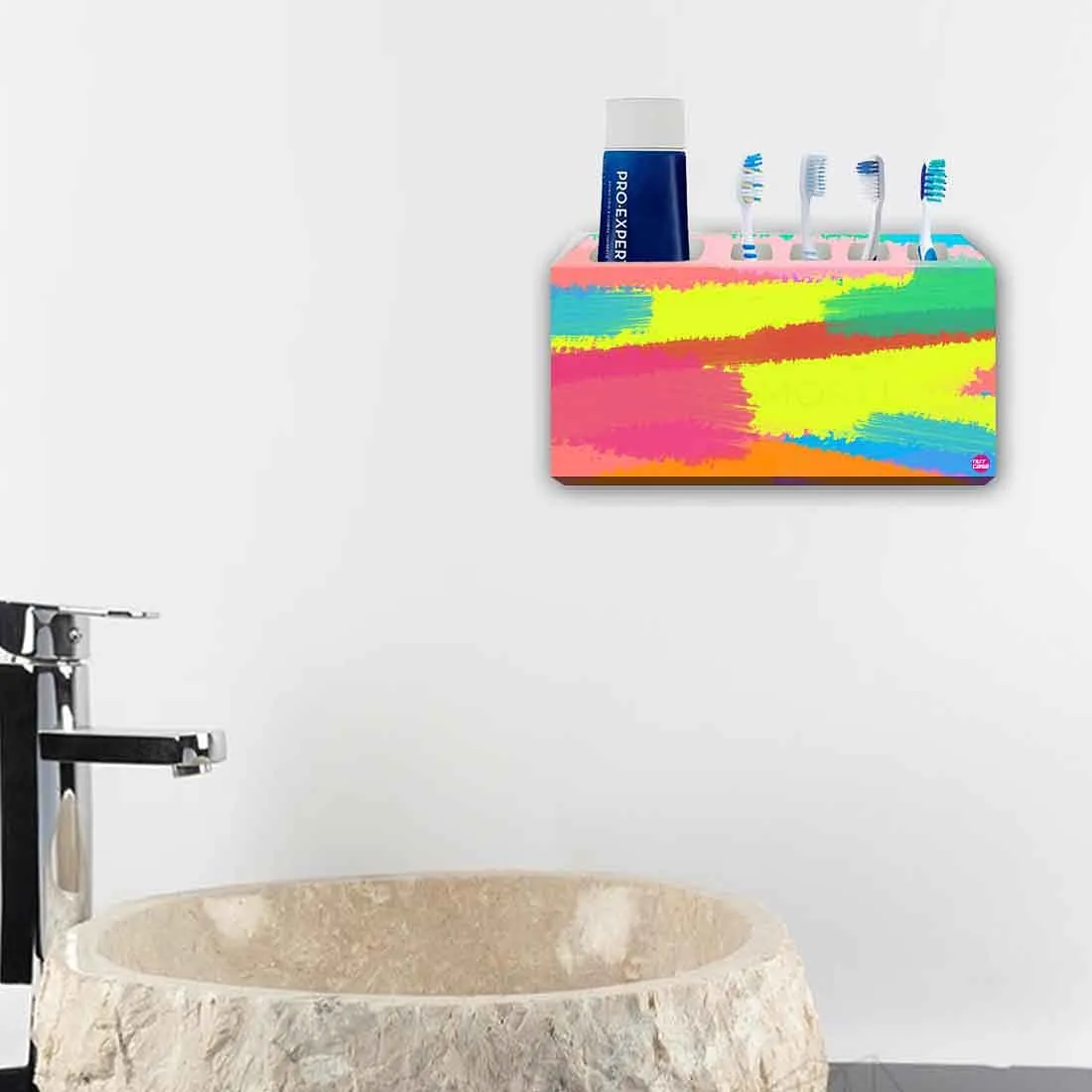 Toothbrush Holder Wall Mounted -Rainbow Jungle