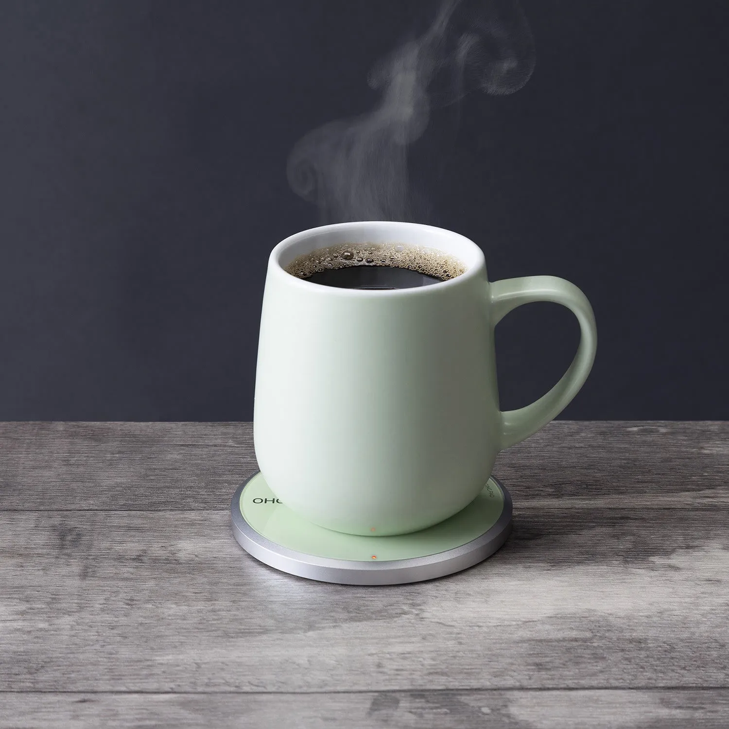 Ui Self-Heating Ceramic Mug & Wireless Charger