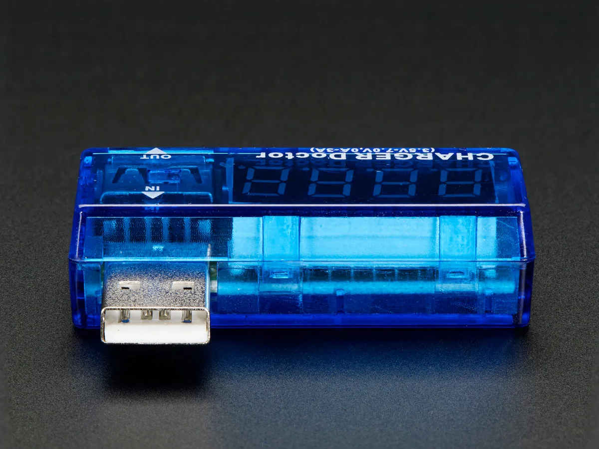 USB Charger Doctor - In-line Voltage and Current Meter