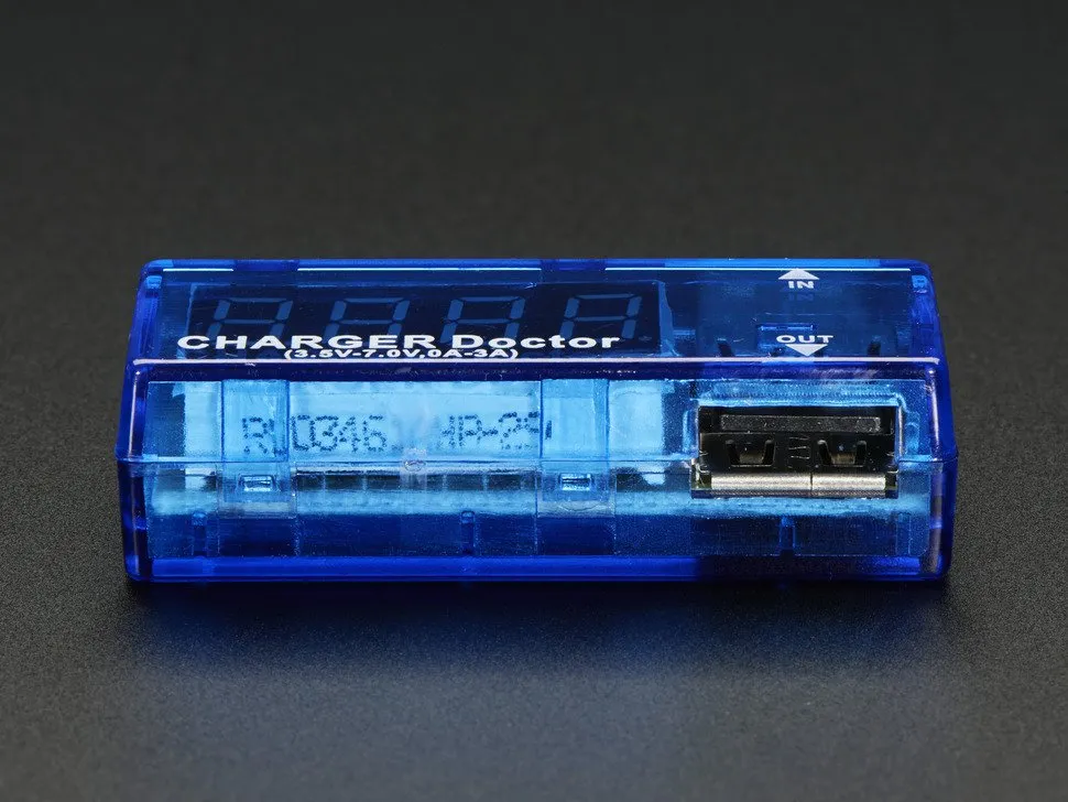 USB Charger Doctor - In-line Voltage and Current Meter