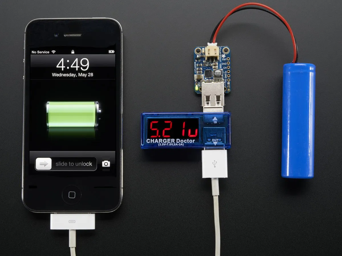 USB Charger Doctor - In-line Voltage and Current Meter