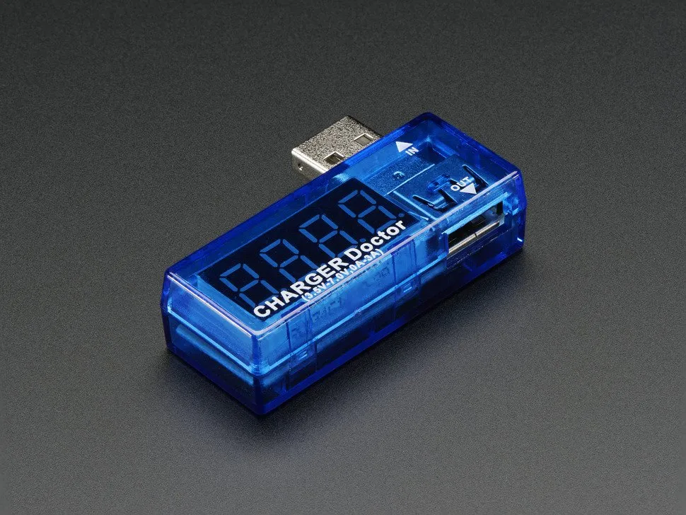 USB Charger Doctor - In-line Voltage and Current Meter