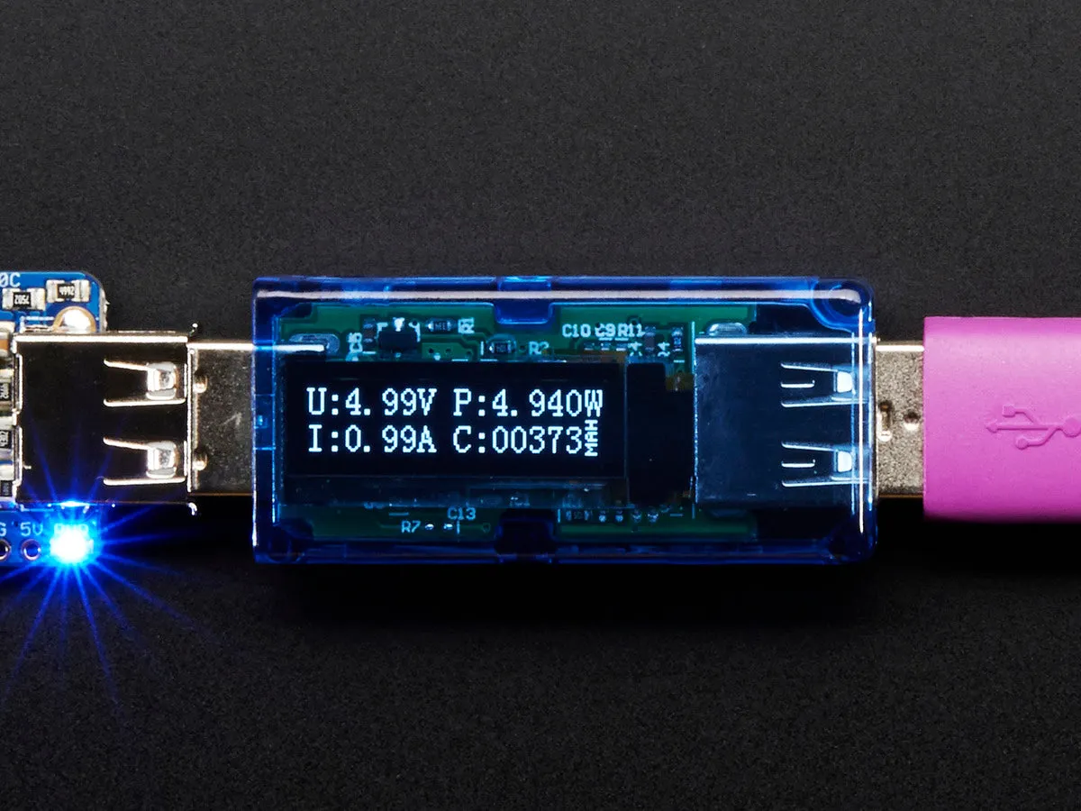 USB Voltage Meter with OLED Display