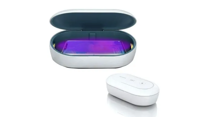 UV Sterilizer With Fast Charge Wireless Charging