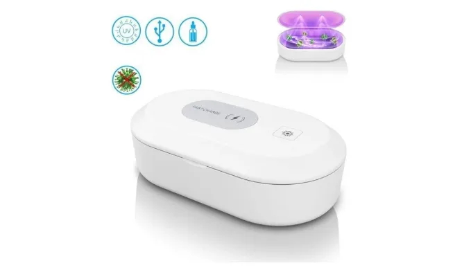 UV Sterilizer With Fast Charge Wireless Charging