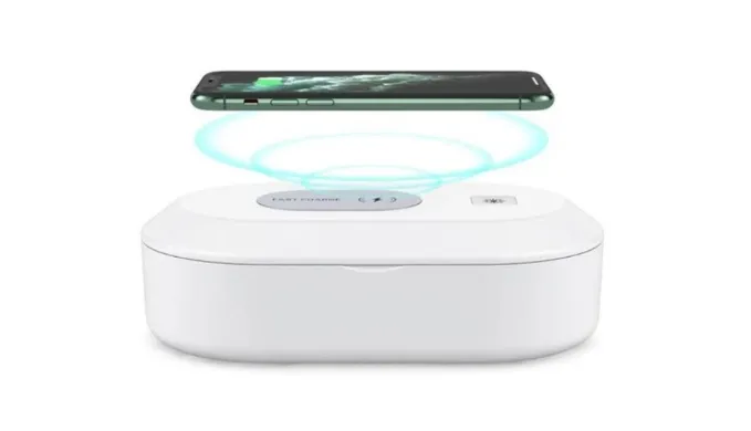 UV Sterilizer With Fast Charge Wireless Charging