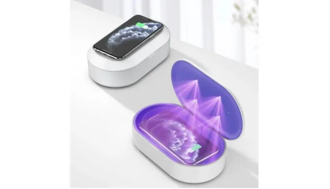 UV Sterilizer With Fast Charge Wireless Charging