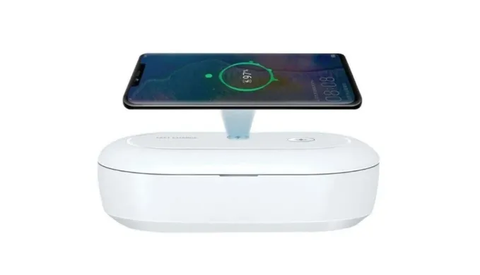 UV Sterilizer With Fast Charge Wireless Charging