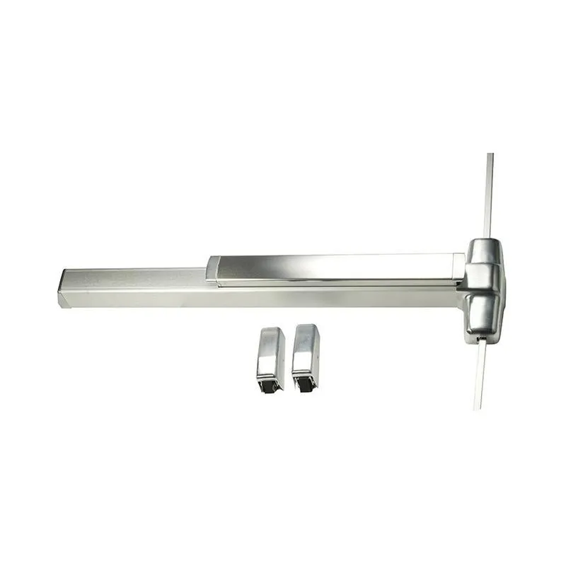 Von Duprin 9827EO-F Surface Vertical Rod Exit Device, Exit Only, Fire Rated, Satin Chrome