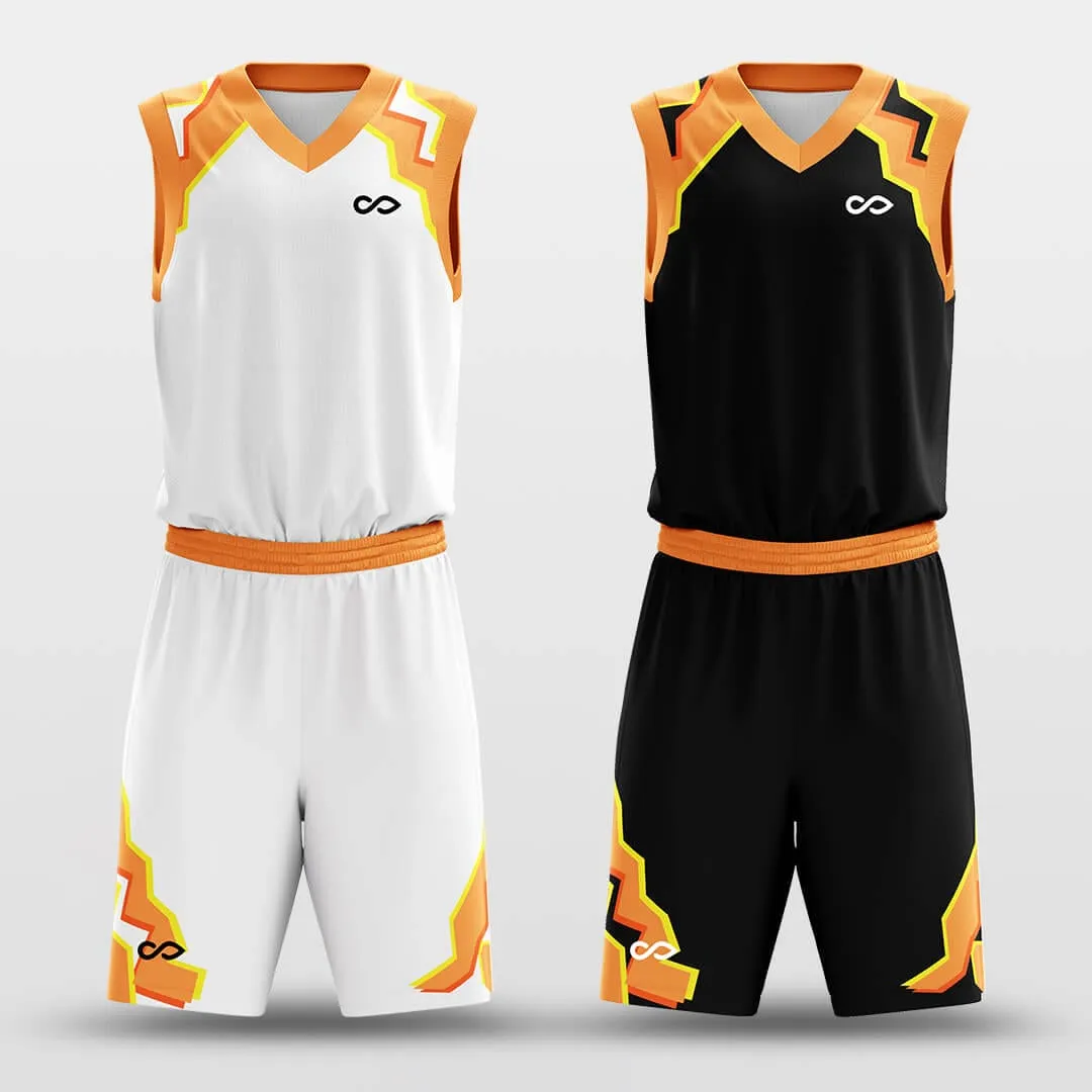 Wafer - Custom Reversible Sublimated Basketball Jersey Set