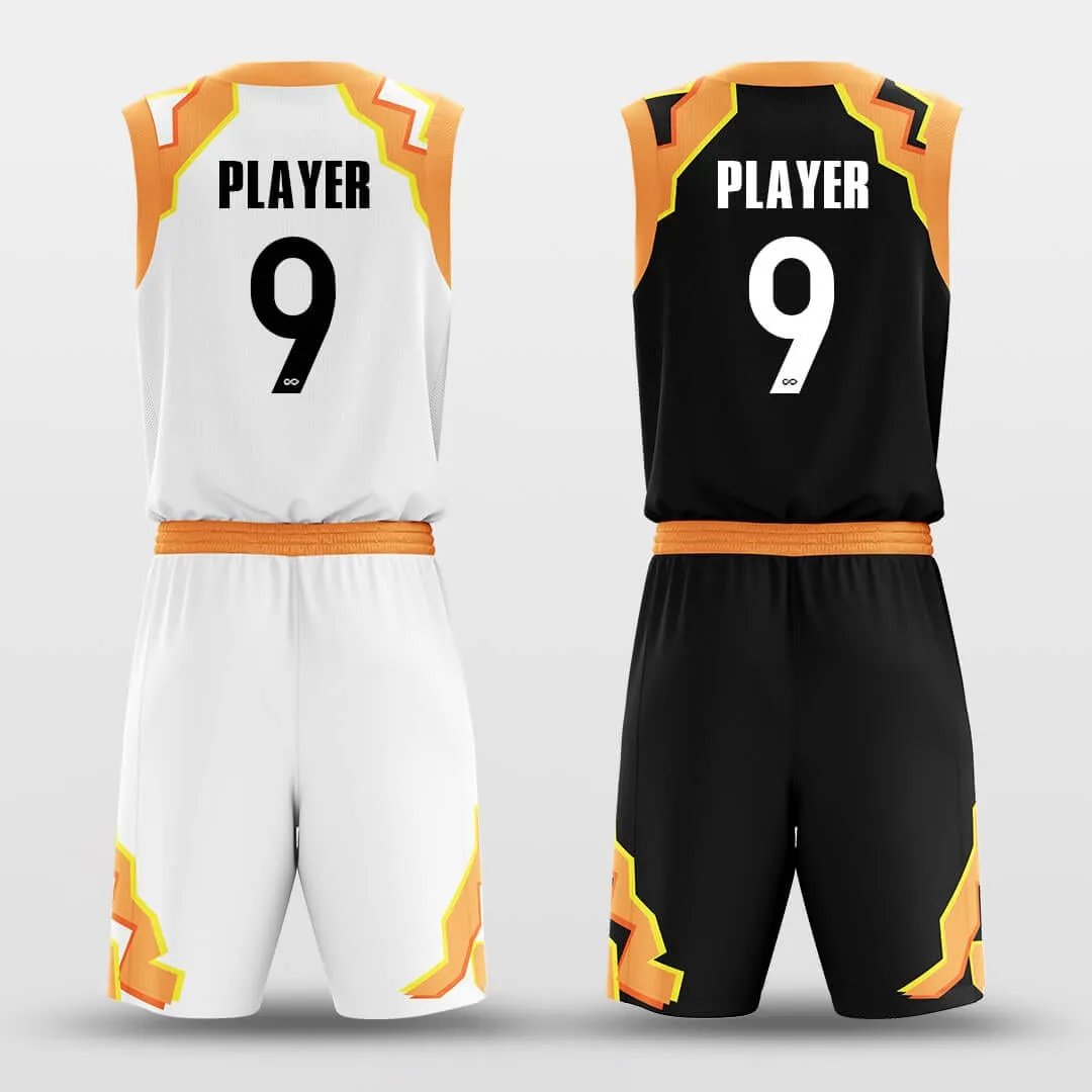 Wafer - Custom Reversible Sublimated Basketball Jersey Set